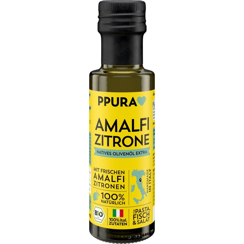 PPURA Olivenöl Amalfi Zitrone BIO - mit Zitrone - Produktbild