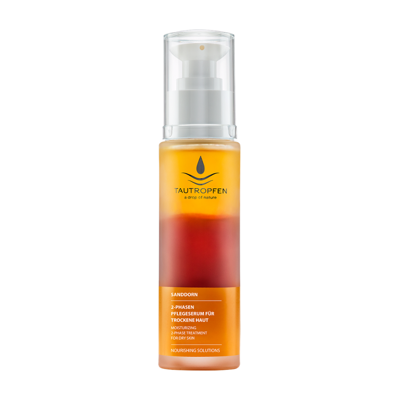 Tautropfen Nourishing/Sanddorn, 2-Phasen Treatment für trockene Haut - Produktbild