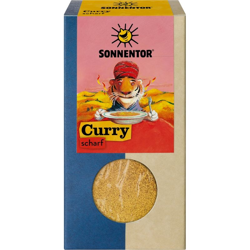 Sonnentor Curry scharf, Packung - Produktbild