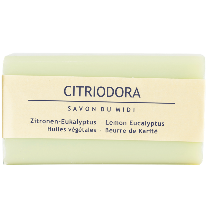 Savon du Midi Seife mit Karité-Butter Citriodora (Zitronen-Eukalyptus) 100g - Produktbild