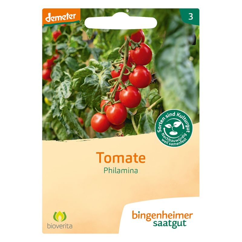 Bingenheimer Saatgut Philamina - Cocktailtomate (Saatgut) - Produktbild