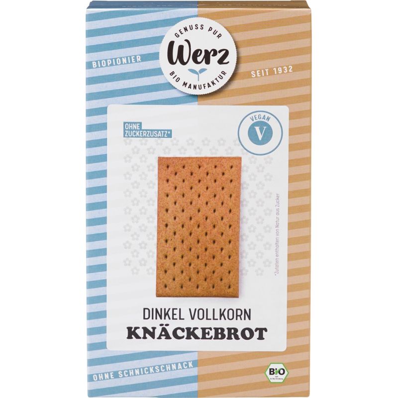Naturkornmühle Werz Dinkel Knäckebrot, Vollkorn - Produktbild