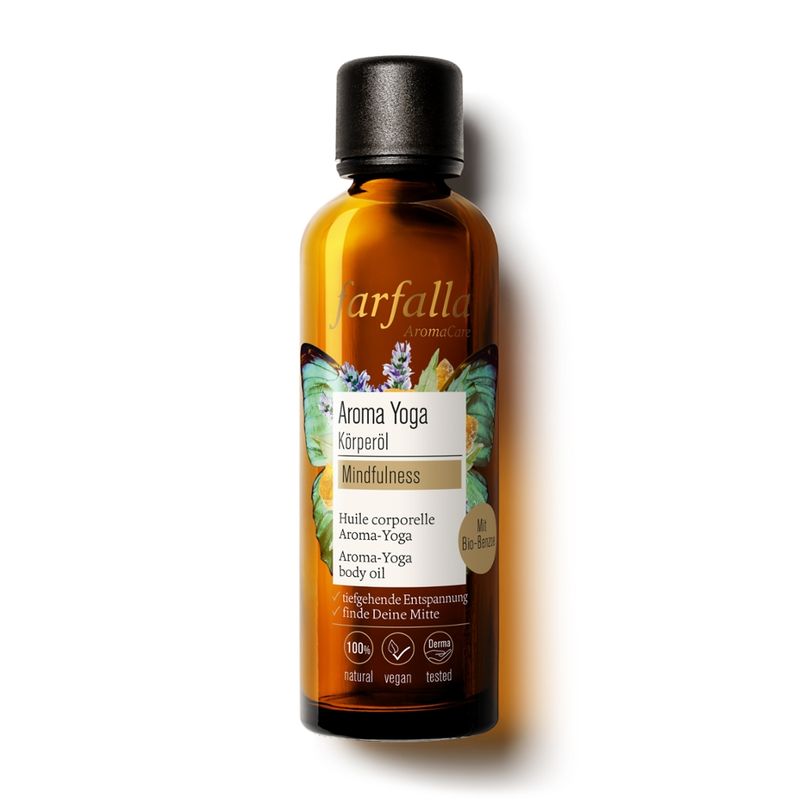 farfalla Mindfulness, Aroma-Yoga Körperöl, 75ml - Produktbild