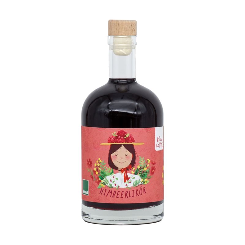 Kleine Lotte Kleine Lotte Bioland Himbeerlikör - Produktbild