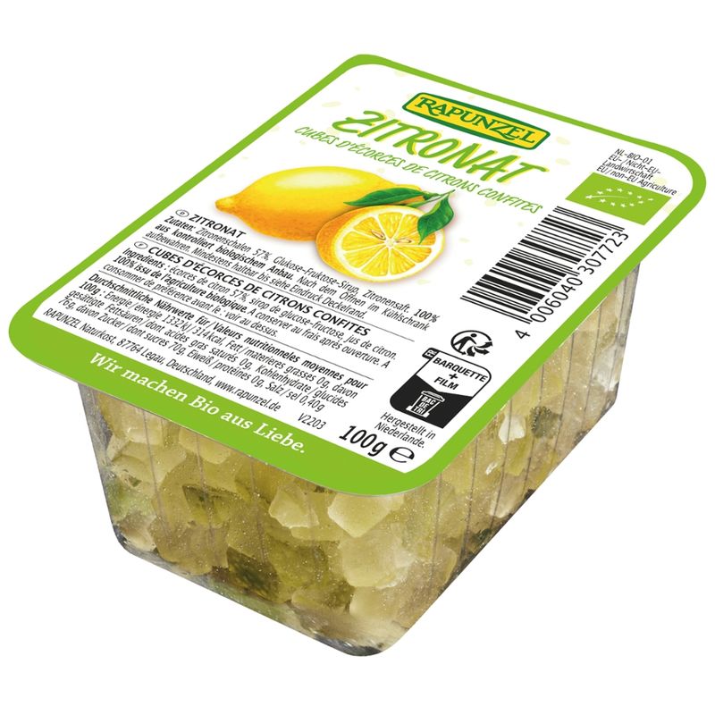 Rapunzel Zitronat, gewürfelt - Produktbild