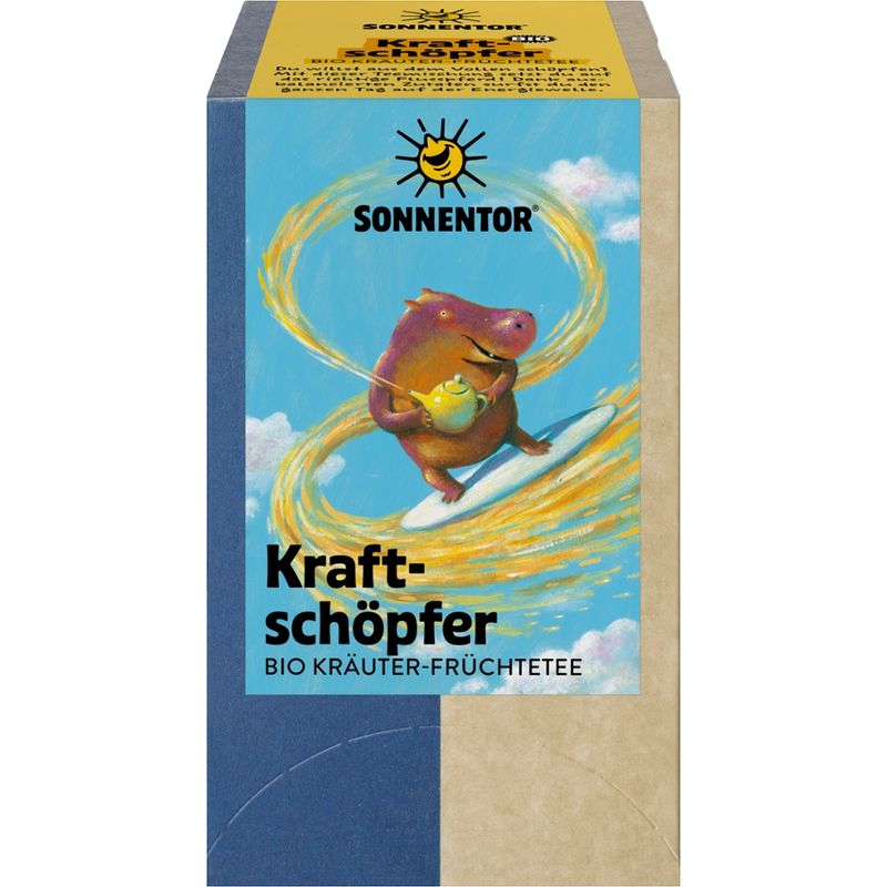 Sonnentor Kraftschöpfer Tee, Doppelkammerbeutel - Produktbild