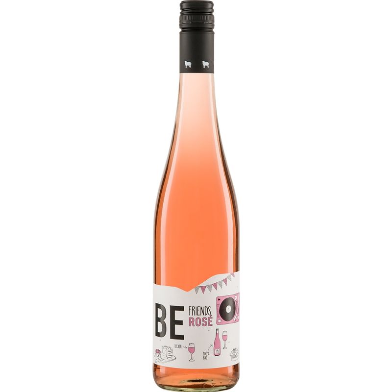 Riegel Erzeugermarken BE FRIENDS ROSÉ Cuvée QW Schäfer-Heinrich - Produktbild