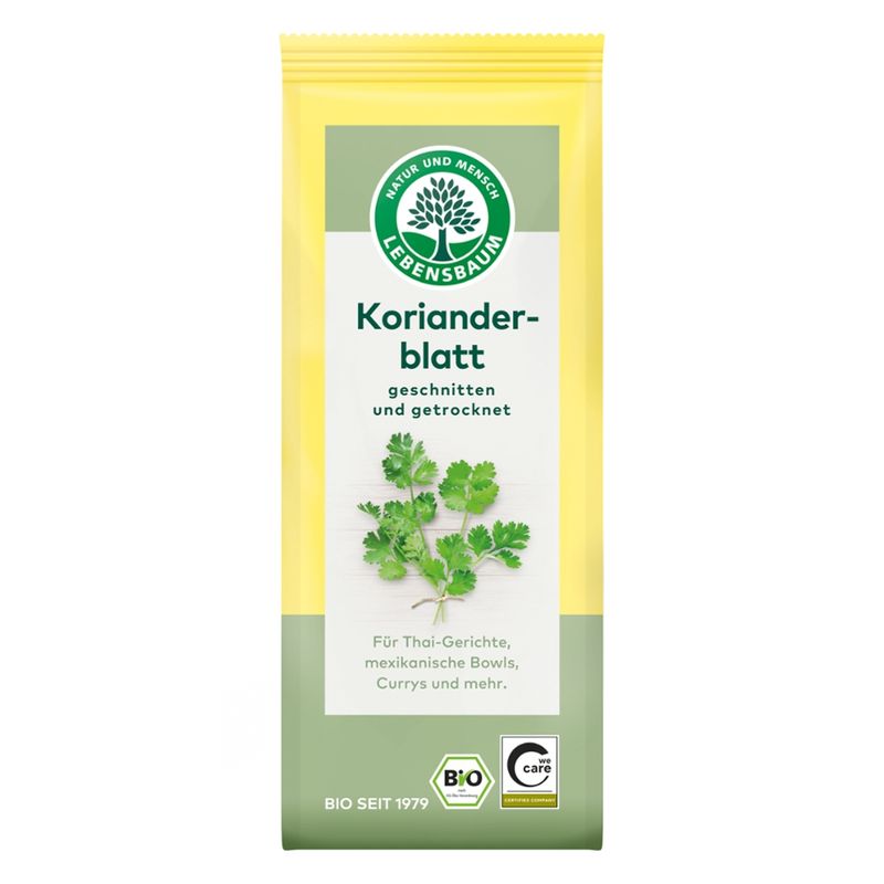 LEBENSBAUM Korianderblatt geschnitten und getrocknet - Produktbild