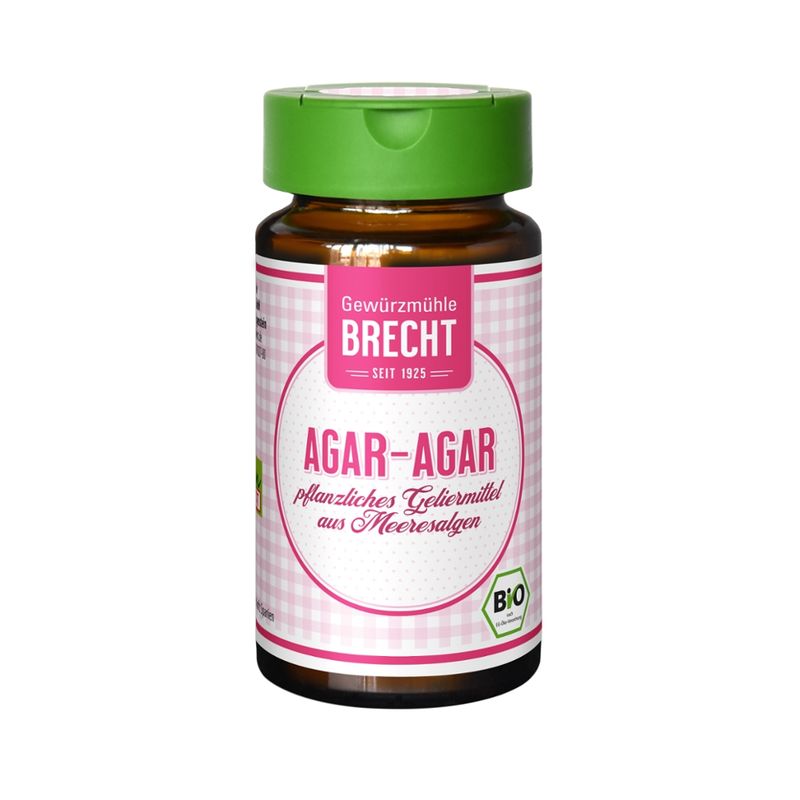 Gewürzmühle Brecht Agar-Agar BIO - Glas - Produktbild