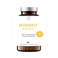 vita7 MYKOFIT Bio Reishi, 200 Kapseln, abgefüllt in der EU - Produktbild