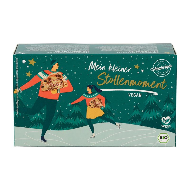 herzberger Christstollen vegan, 250g - Produktbild
