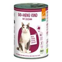 Katze Bio-Menü Rind - Produktbild