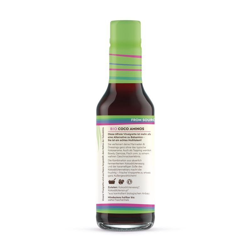 goodmoodfood Coco Aminos Vinaigrette 245ml - vegan, gluten-, soja-, öl- und salzfrei - Produktbild