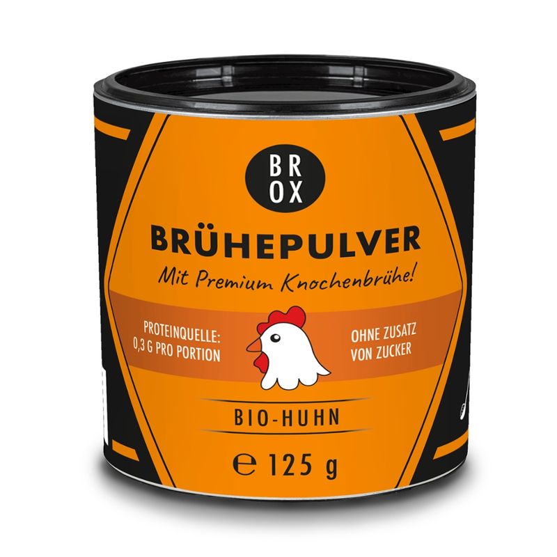 BONE BROX BROX Brühepulver Bio-Huhn zum trinken oder kochen - Produktbild