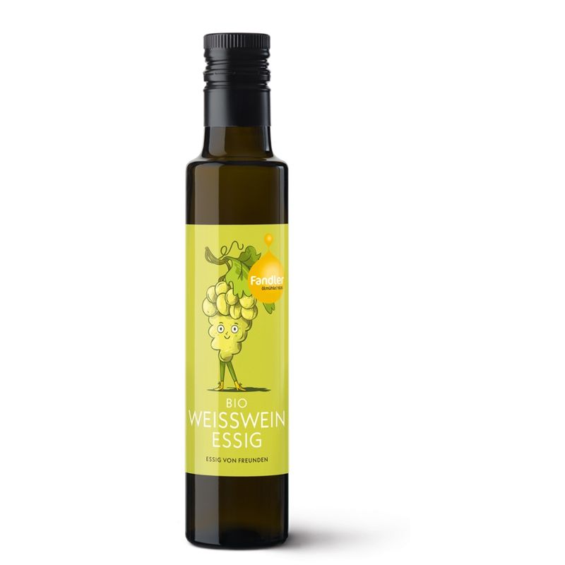 Ölmühle Fandler Fandler Bio-Weissweinessig, 250 ml - Produktbild