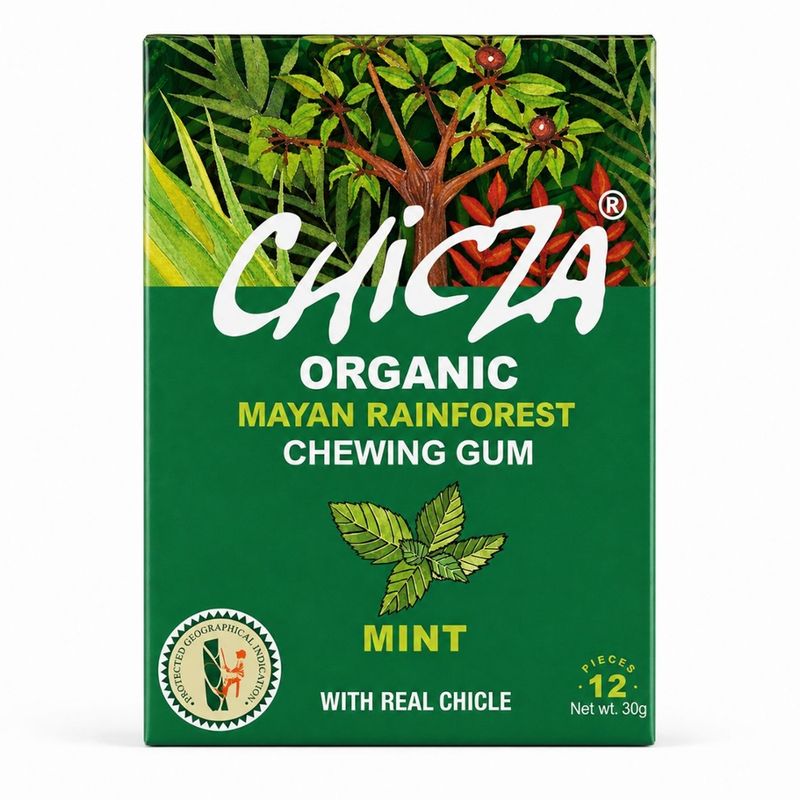 CHICZA CHICZA Bio-Kaugummi Minze - Produktbild