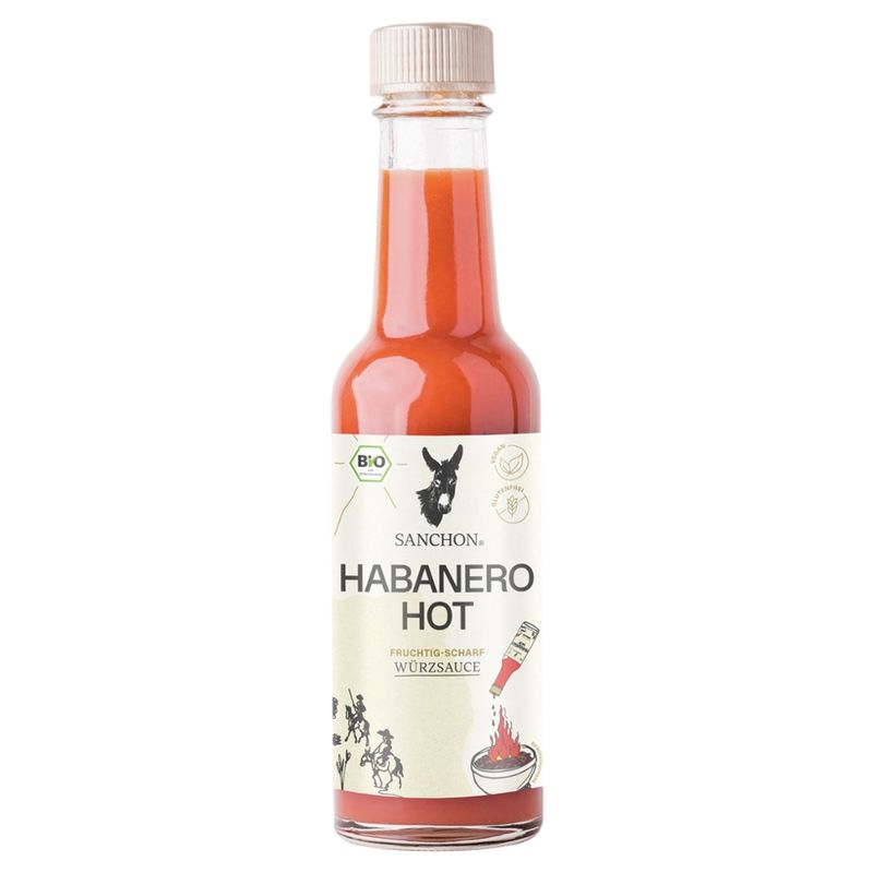 Sanchon WS Würzsauce Habanero Hot, 140 ml, SANCHON, bio - Produktbild