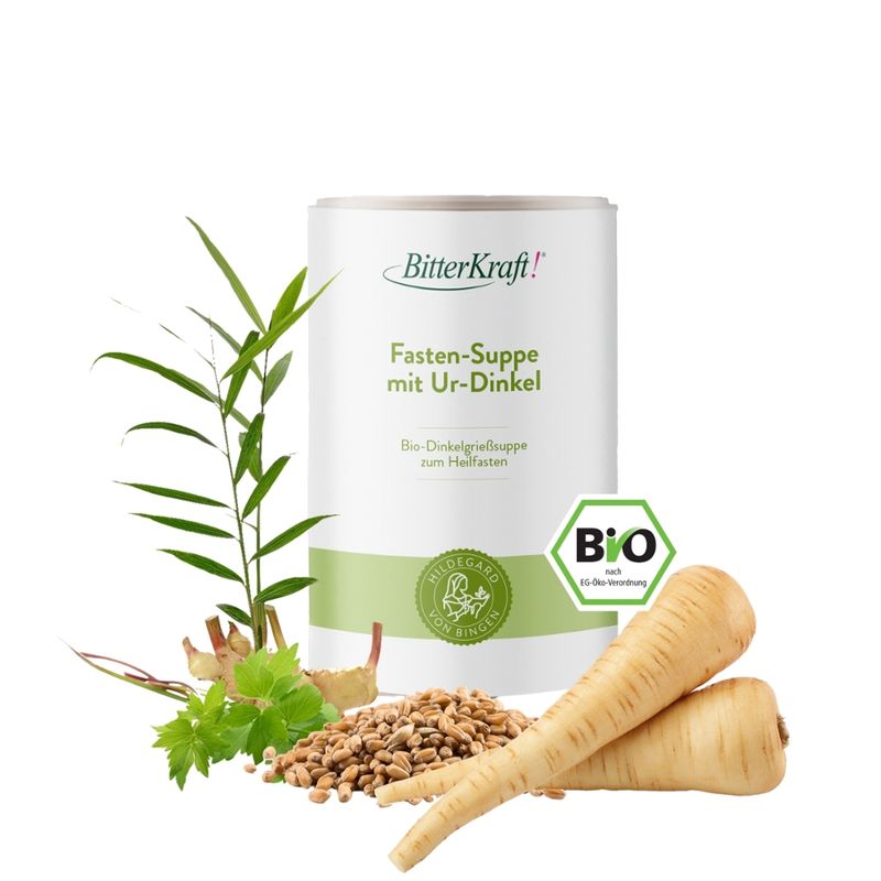 Bitterkraft Fasten-Suppe mit Ur-Dinkel (BIO) - Produktbild