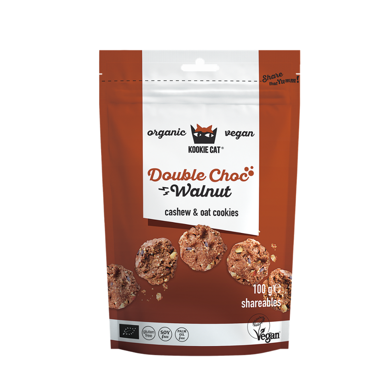 KookieCat KookieCat Shareables Double Chocolate Walnut, 100g - Produktbild