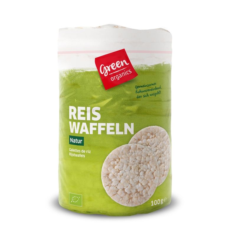 greenorganics Reiswaffeln Natur - Produktbild