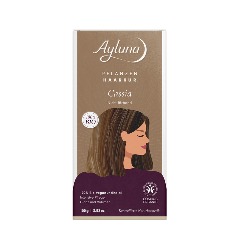 Ayluna Pflanzenhaarkur Nr. 10 Cassia - Produktbild