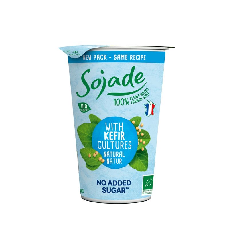 Sojade Bio Soja Alternative zu Kefir Natur ohne Zuckerzusatz - Produktbild