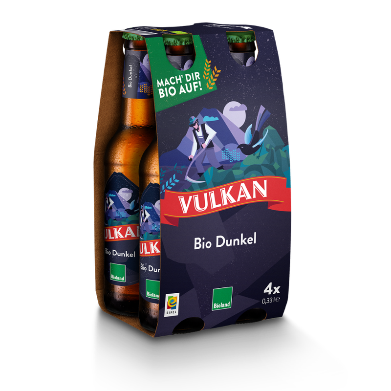 VULKAN Vulkan BIO Dunkel Fourpack - Produktbild