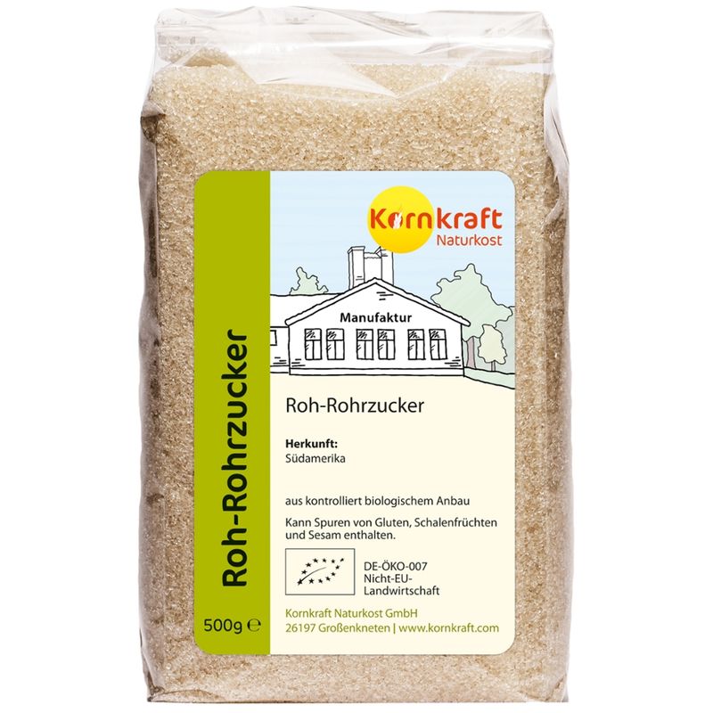 Kornkraft Roh-Rohrzucker - Produktbild