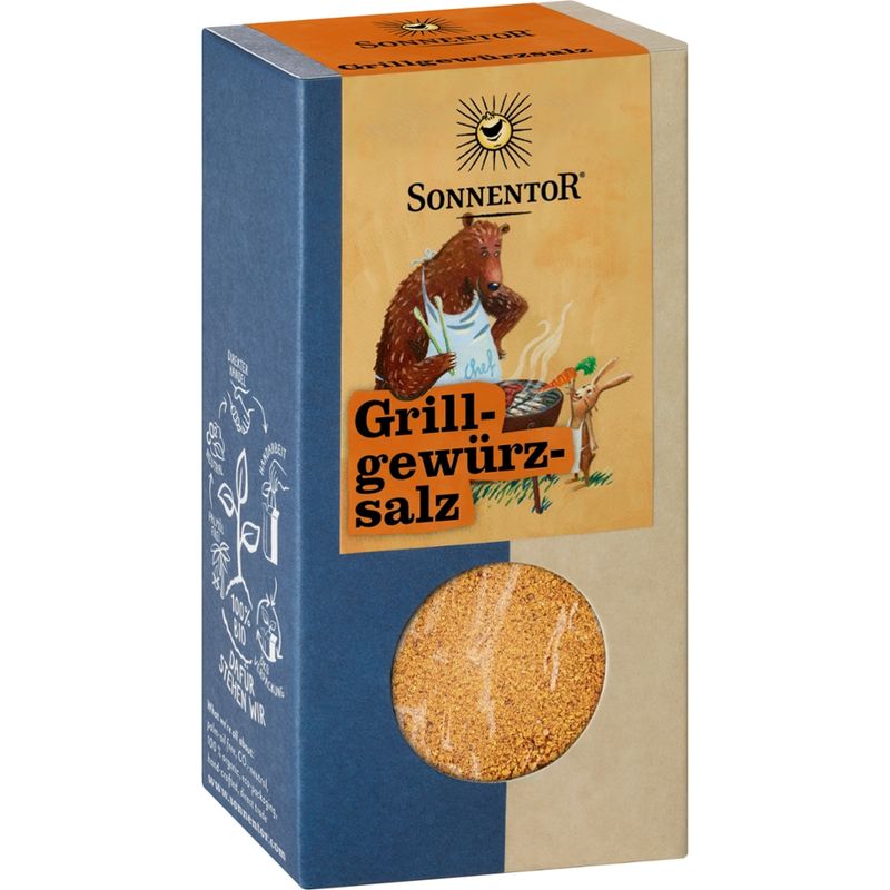 Sonnentor Grillgewürzsalz, Packung - Produktbild