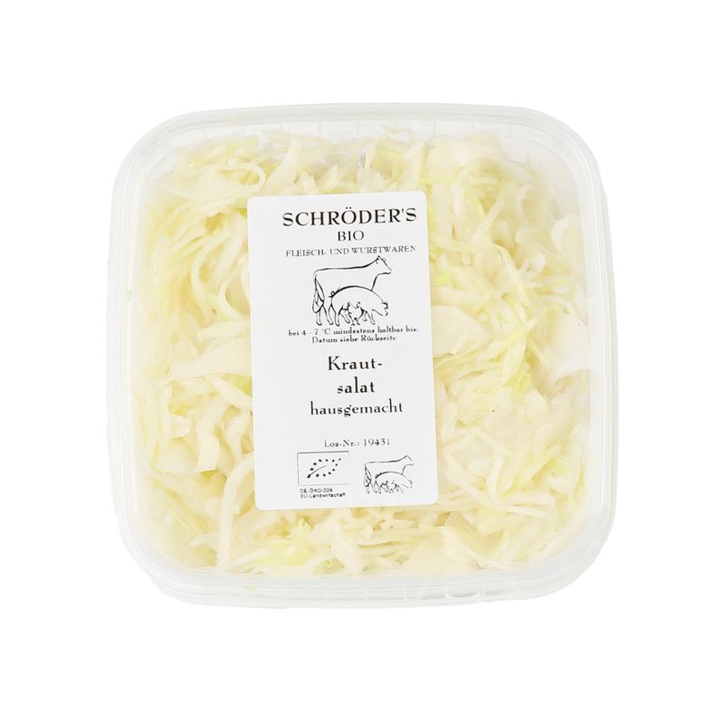 Schröder's Bio Fleisch- und Wurstwaren Krautsalat 400 g - Produktbild