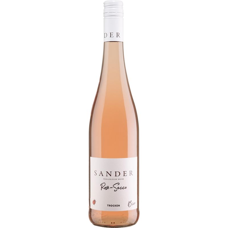 Sander – ökologische Weine Rosé Secco trocken - Produktbild