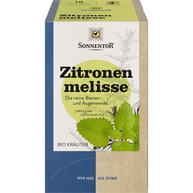 Sonnentor Zitronenmelisse, Doppelkammerbeutel - Produktbild