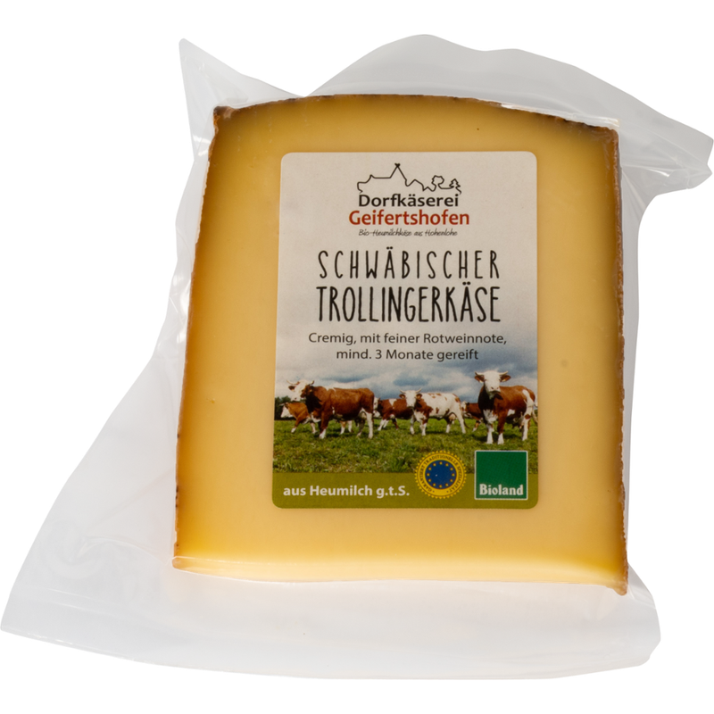 Dorfkäserei Geifertshofen Schwäbischer Trollingerkäse 140g - Produktbild