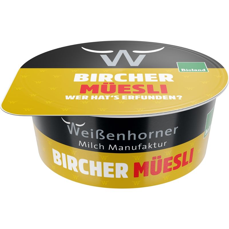Weißenhorner Milch Manufaktur WH MM Bioland Bircher Müsli classic - Produktbild
