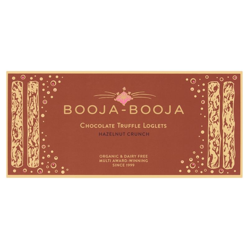 Booja Booja HAZELNUT CRUNCH TRUFFLE LOGLETS - Produktbild