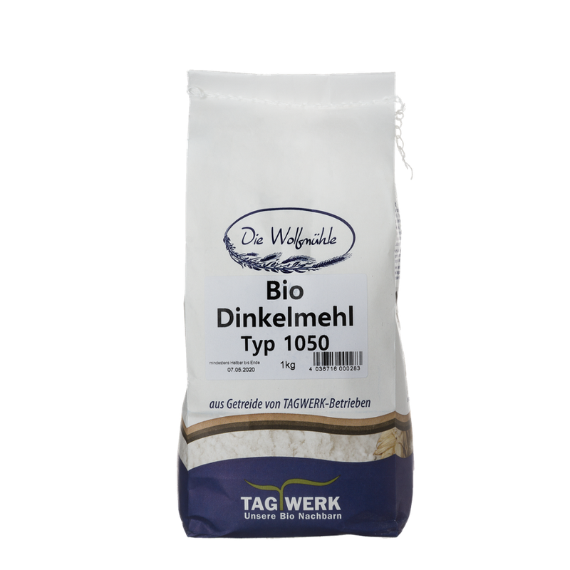 TAGWERK Dinkelmehl 1050 Wolfmühle - Produktbild