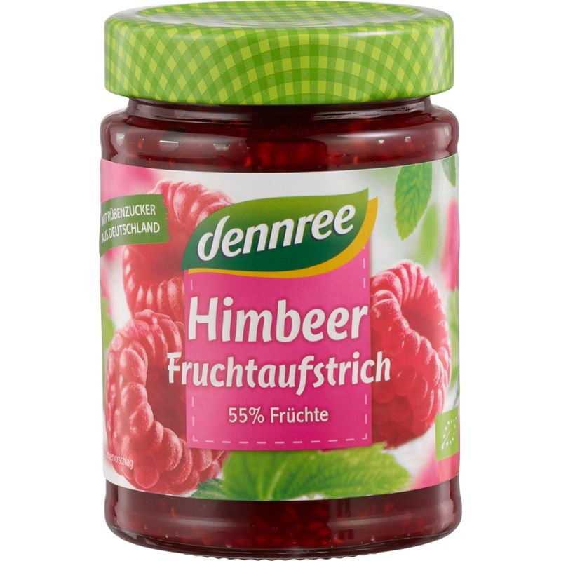 dennree Fruchtaufstrich Himbeere - Produktbild