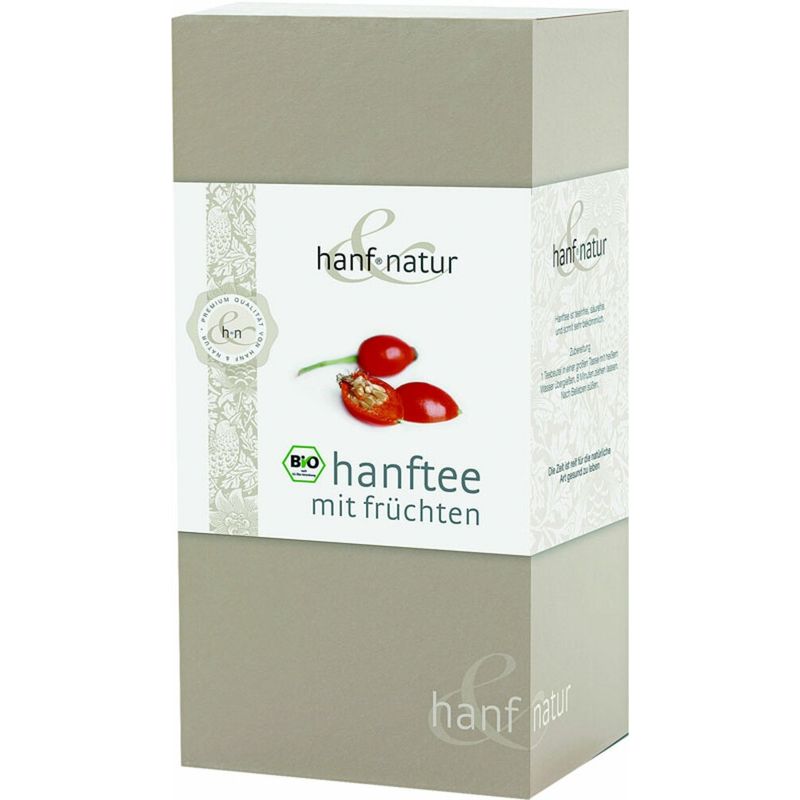 hanf & natur Bio Hanf Beuteltee Frucht - Produktbild