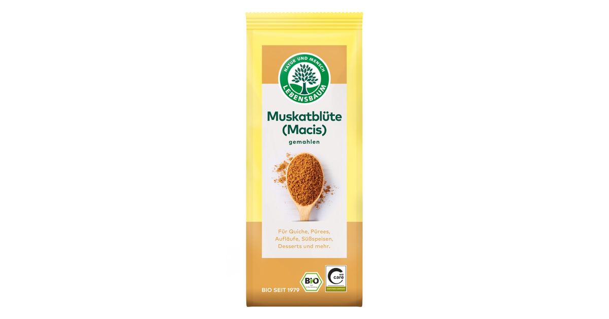 LEBENSBAUM Muskatblüte (Macis), gemahlen | bio123