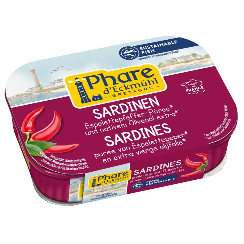 Phare d´Eckmühl Sardinen mit Olivenöl und Piment d'Espelette - Produktbild