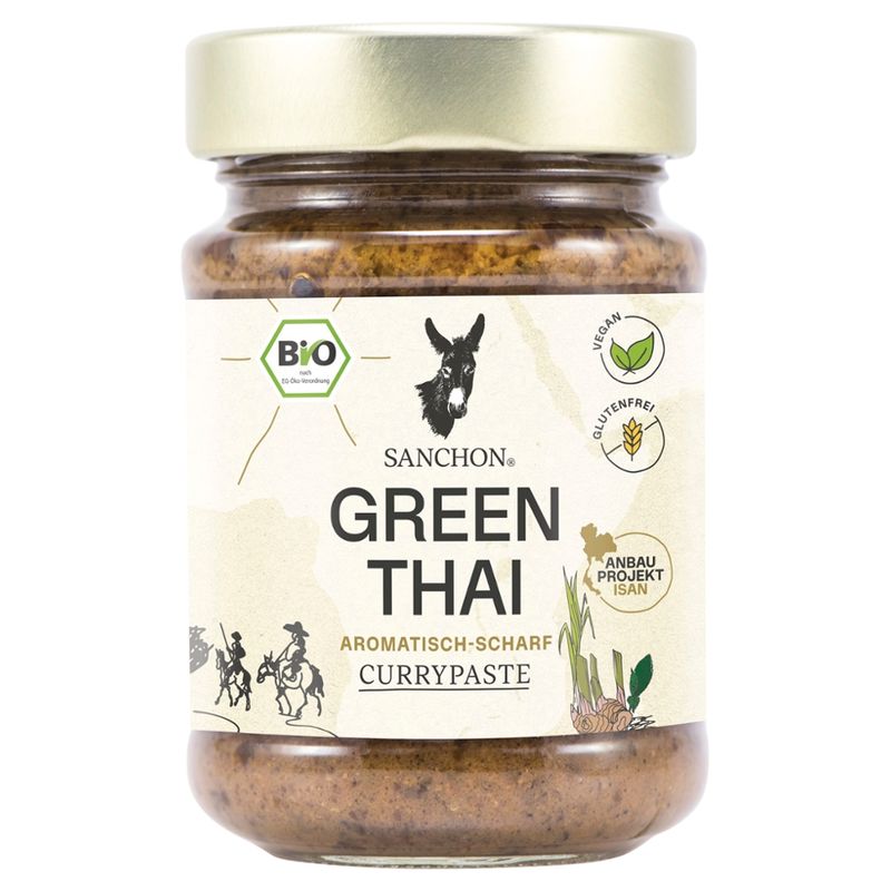 Sanchon WP Currypaste Green Thai, 190 g, SANCHON, bio - Produktbild