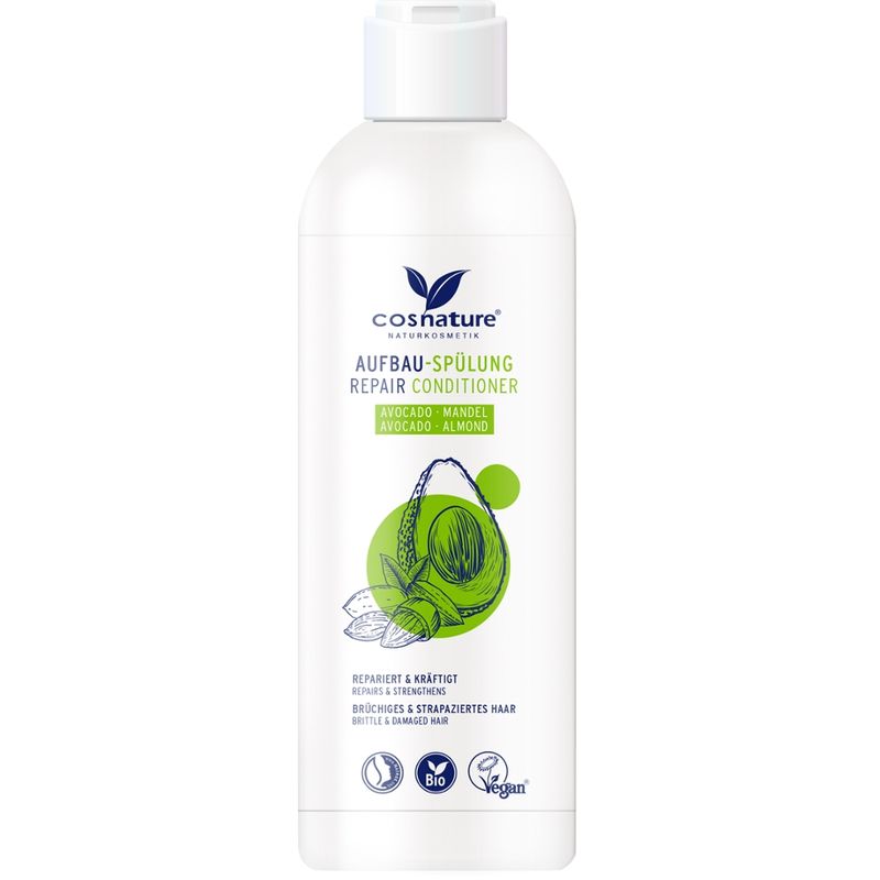 Cosnature  Aufbau-Spülung Avocado & Mandel 250 ml - Produktbild