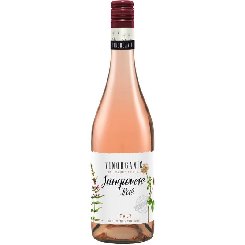 Vinorganic Bioweine Bio Vinorganic Sangiovese Rosé IGP halbtrocken - Produktbild