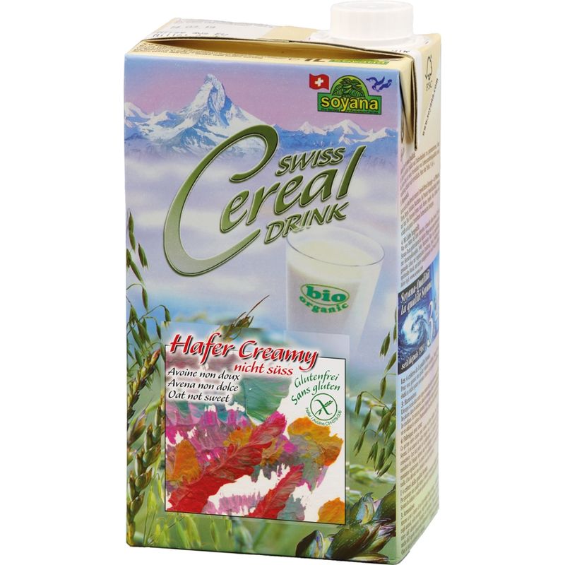 Soyana Swiss Cereal-Drink Hafer Creamy, nicht süss 1l - Produktbild