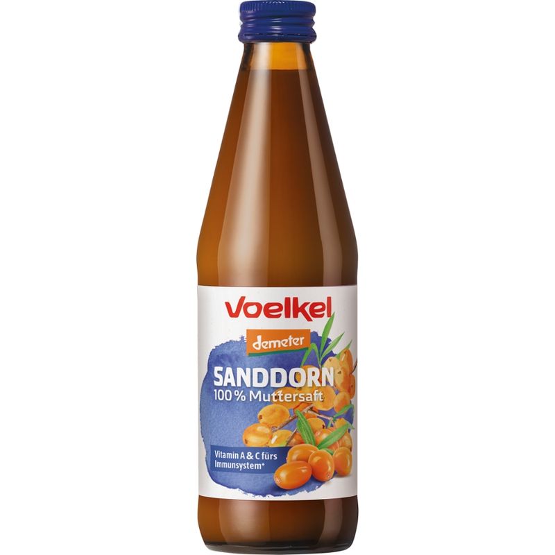 Voelkel Sanddorn 100 % Muttersaft - Produktbild