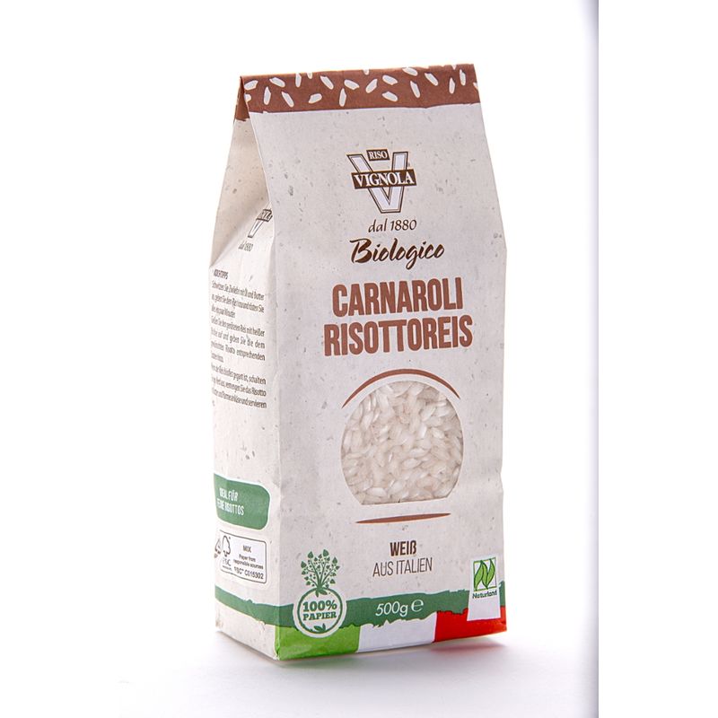 Riseria Vignola Bio Carnaroli Risottoreis weiß - Produktbild