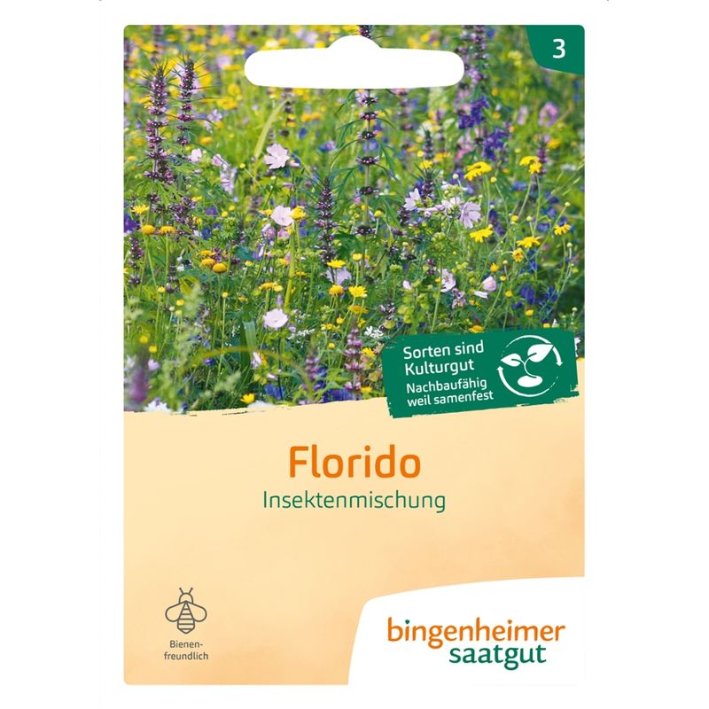 Bingenheimer Saatgut Blumenmischung Florido - Blumen (Saatgut) - Produktbild