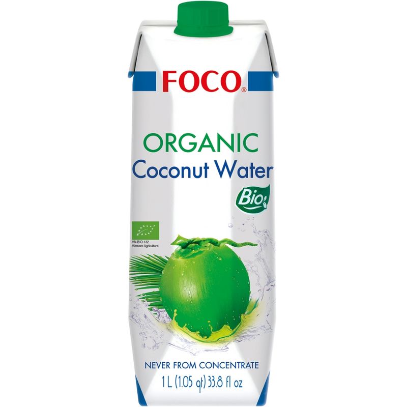 FOCO Bio Kokosnusswasser, Pur - Produktbild