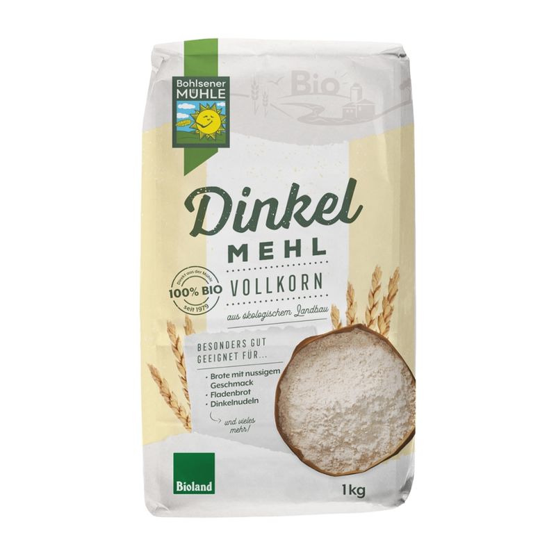 Bohlsener Mühle Dinkelvollkornmehl - Produktbild