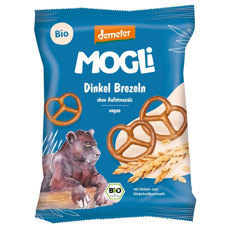 Mogli Dinkel Brezeln ohne Aufstreusalz - Produktbild